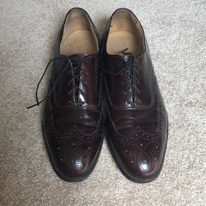 Johnston & Murphy Red/Brown Oxford Shoes